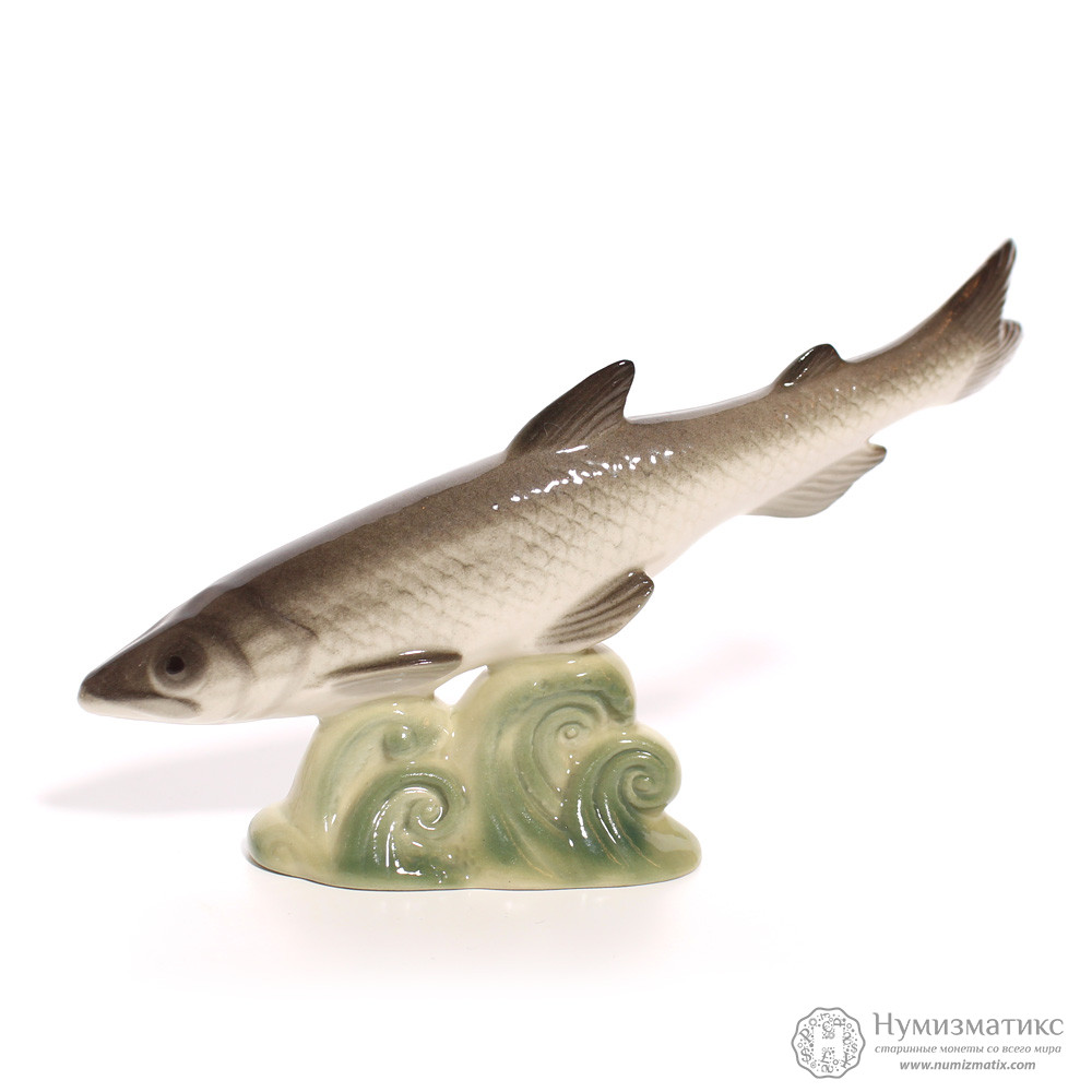 Фигурка «Корюшка» зеленая ЛФЗ — Статуэтки