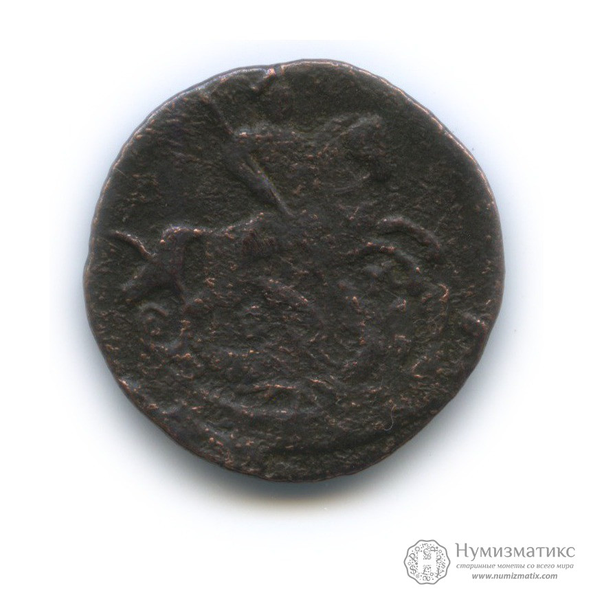 Денга (1/2 копейки) 1795. Российская Империя, 1762-1796 (Екатерина II)